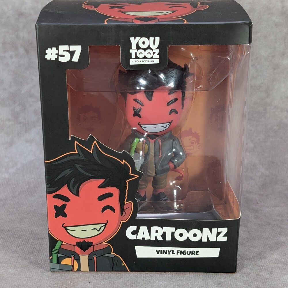 Youtooz Cartoonz #57 Vinyl Figure Collectible YouTube Gamer Complete In Box